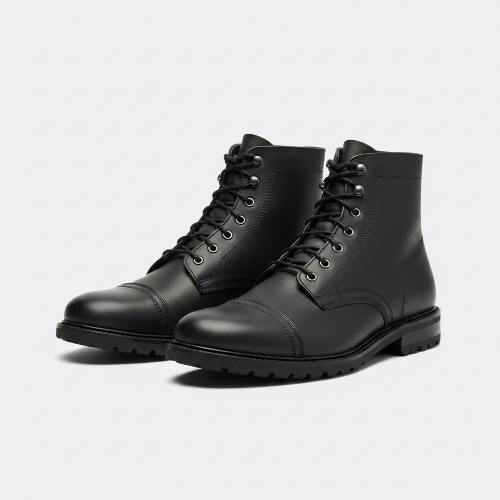Men's Lace-Up Work Boots | Durable Ankle Design