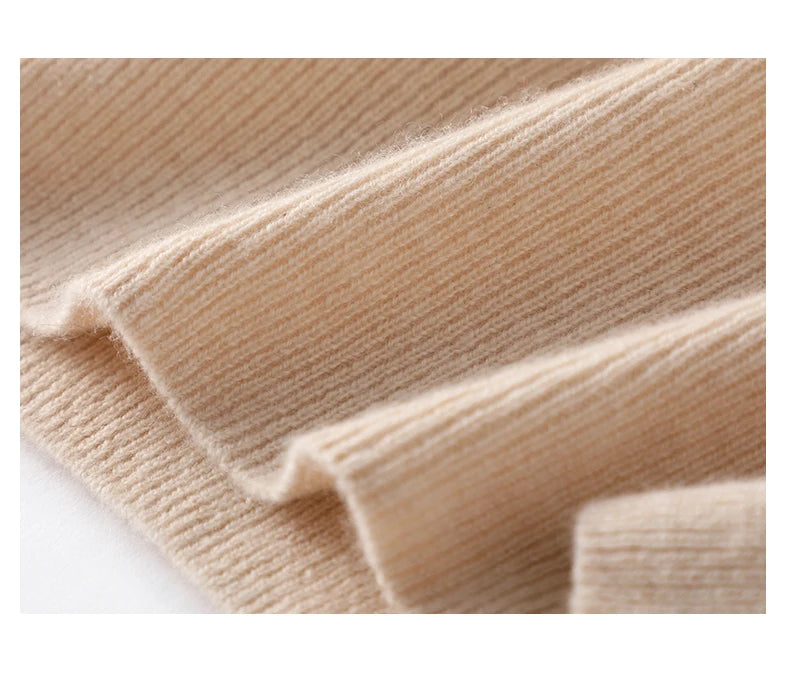 Men's Winter Cashmere Half-Zip Pullover Sweater – Folded cashmere half-zip pullovers stacked in three colors