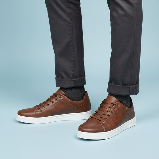 Men's Lace-Up Low-Top Sneakers | Casual Men's Trainers
