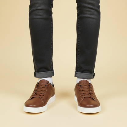 Men's Lace-Up Low-Top Sneakers | Casual Men's Trainers