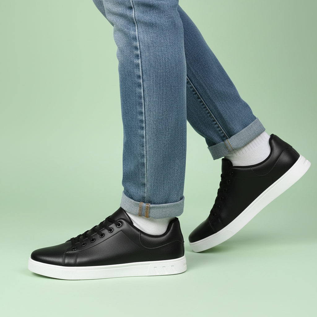 Men's Lace-Up Low-Top Sneakers | Casual Men's Trainers