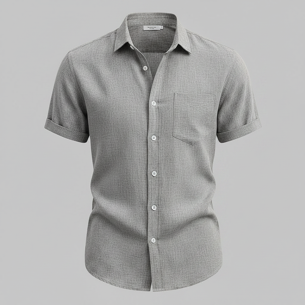 Men's Casual Summer Shirt | Comfortable Loose-Fit T-Shirt