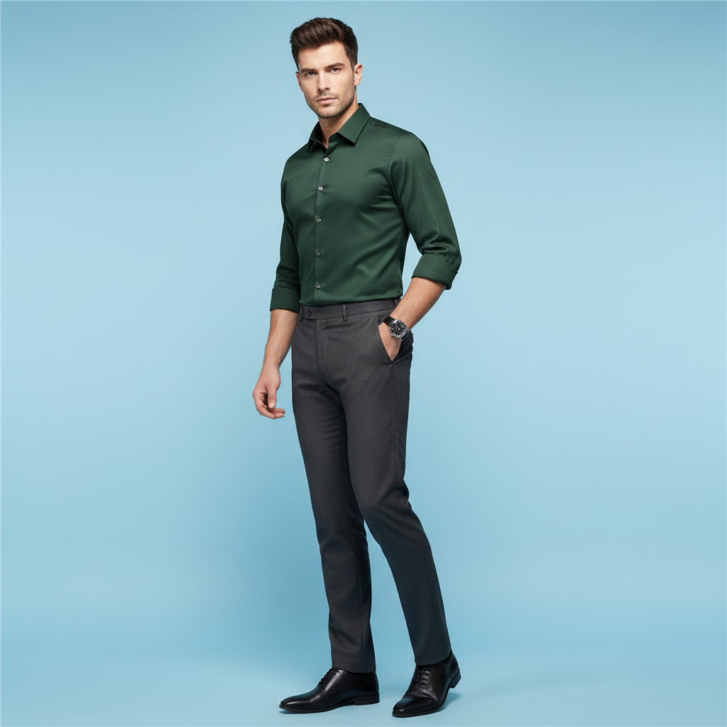 Jethro | Men's Wrinkle-Free Dress Shirt