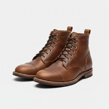 Men's Lace-Up Work Boots | Durable Ankle Design