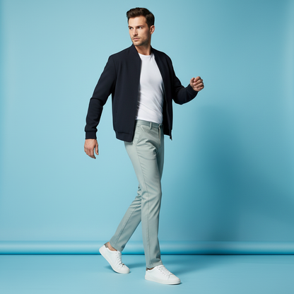 Saul | Men's Slim Fit Chinos Trousers