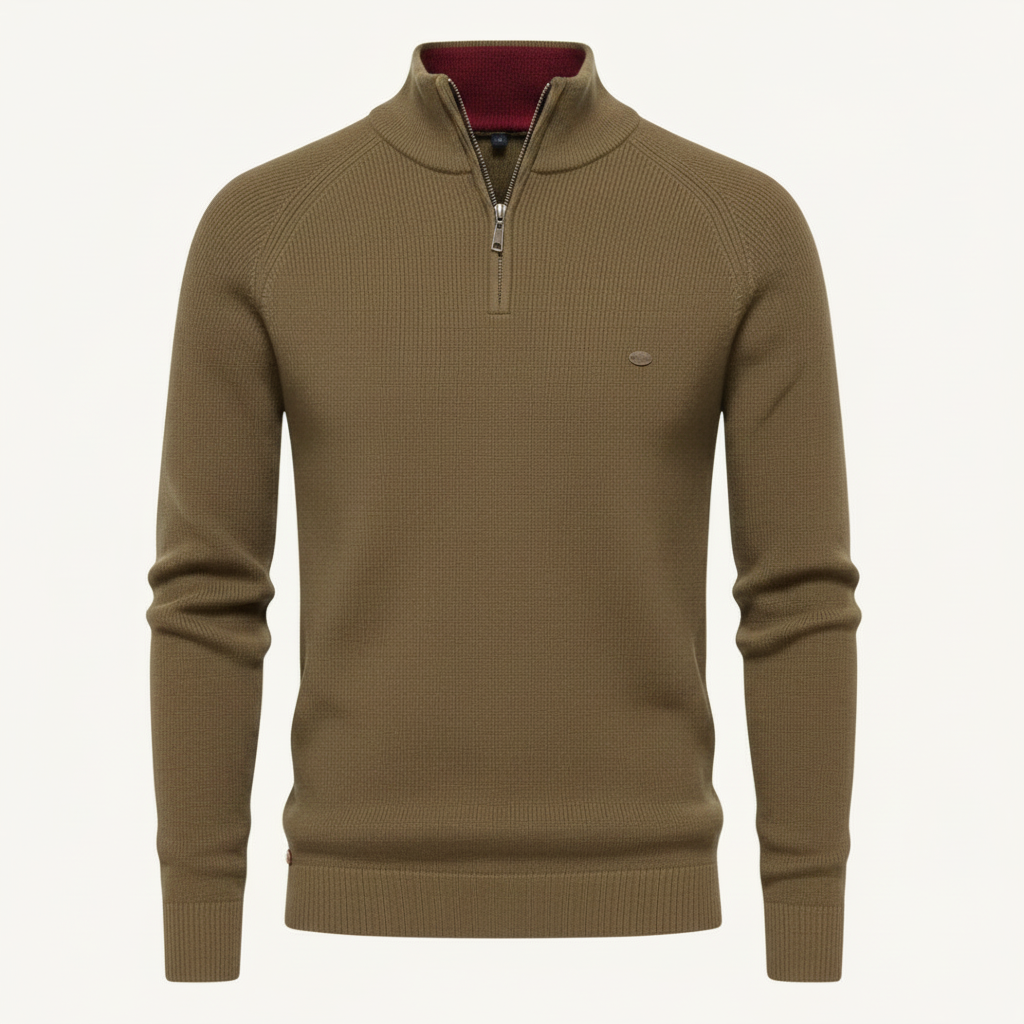 Men's Half-Zip Jumper | Stylish Knitwear for Men