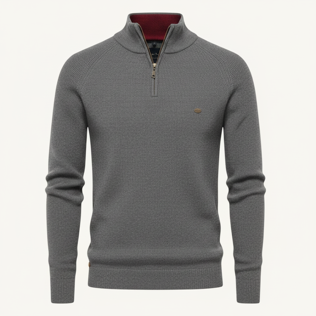 Men's Half-Zip Jumper | Stylish Knitwear for Men