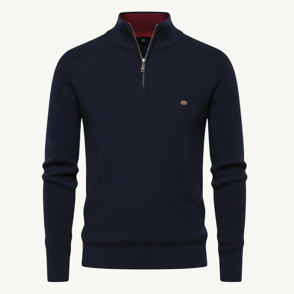 Men's Half-Zip Jumper | Stylish Knitwear for Men