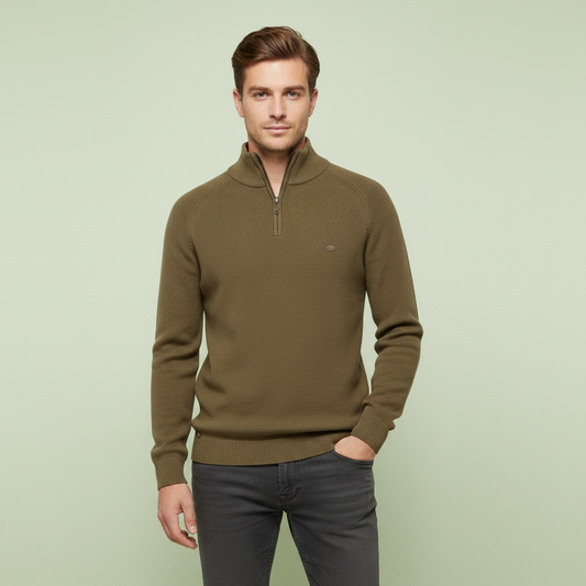 Men's Half-Zip Jumper | Stylish Knitwear for Men