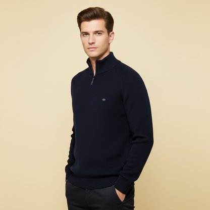 Men's Half-Zip Jumper | Stylish Knitwear for Men