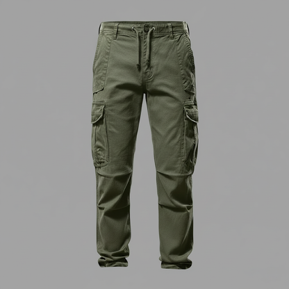 Men's Tactical Cargo Pants | Black Cargo Trousers for Outdoor Use