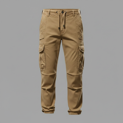 Men's Tactical Cargo Pants | Black Cargo Trousers for Outdoor Use