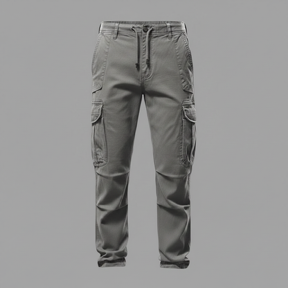 Men's Tactical Cargo Pants | Black Cargo Trousers for Outdoor Use