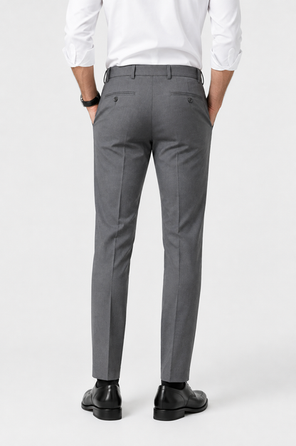 Men's Slim Fit Stretch Dress Trousers
