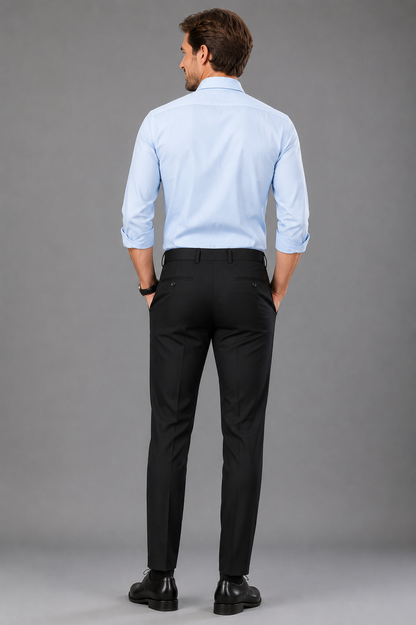 Men's Tailored Formal Trousers – Classic Fit