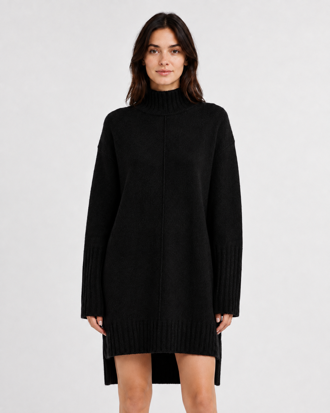 Women's Cashmere-Blend Striped Sweater Dress
