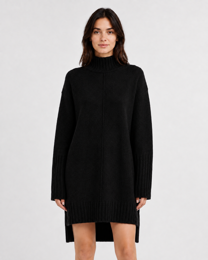 Women's Cashmere-Blend Striped Sweater Dress