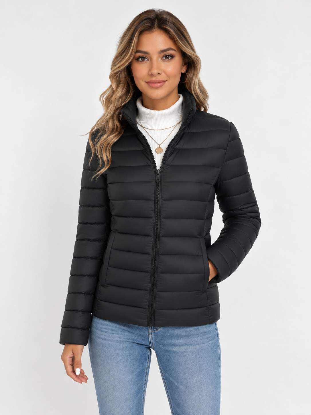 Women's Lightweight Quilted Transitional Jacket