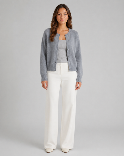 Women's Soft Knit Button-Front Cardigan